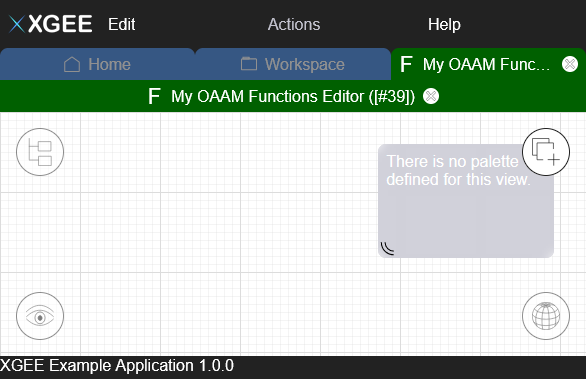 Function Editor Stub with Color and Icon